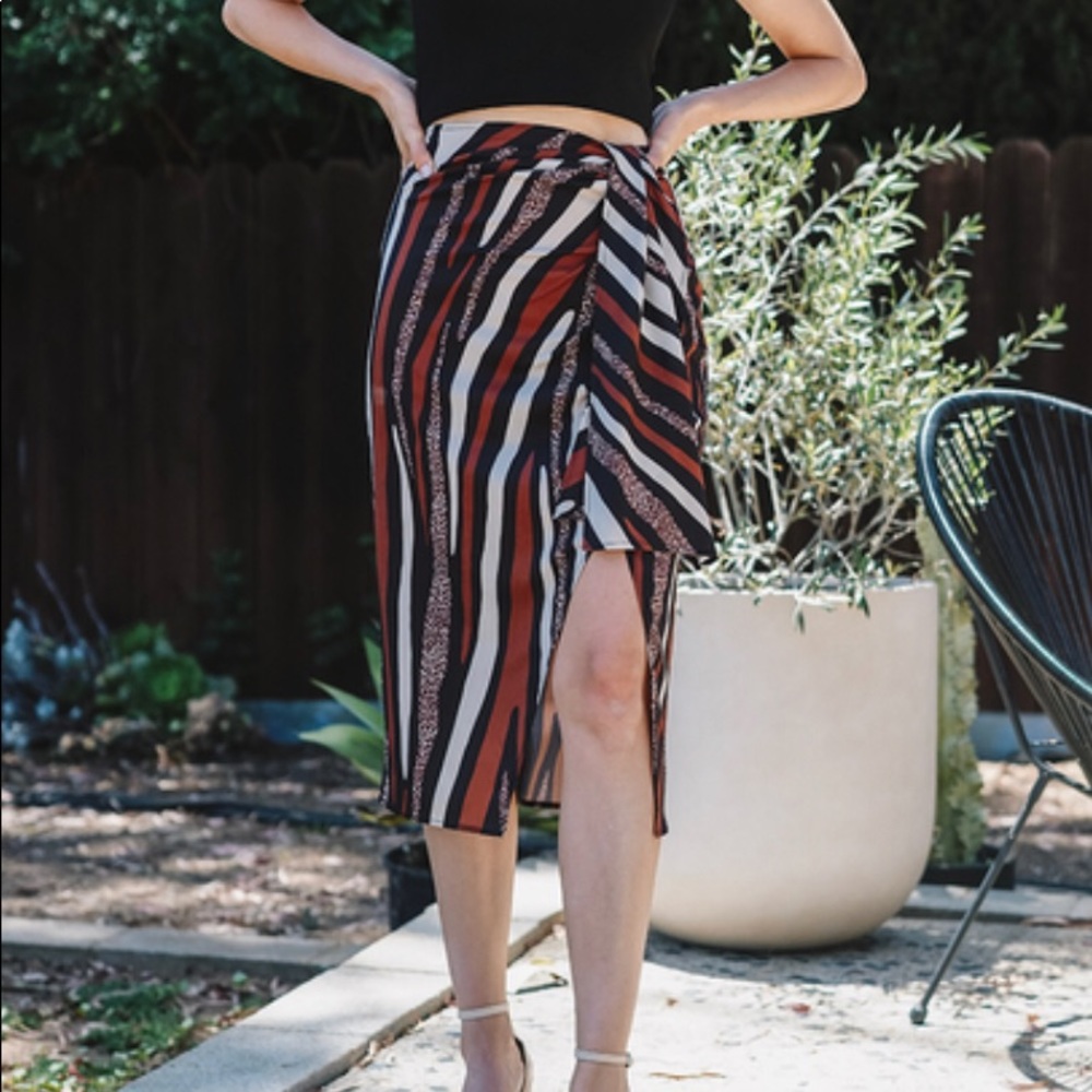 Tulum Draped Skirt